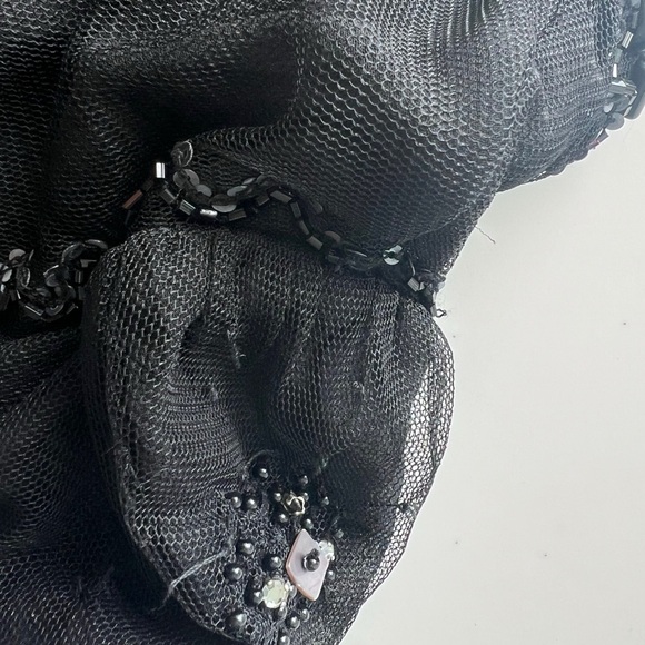 Anna Sui jacket size 4 sequin shawl coverup - Picture 9 of 9